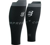 COMPRESSPORT R2 Oxygen - Unisex - Negro / Gris - talla 34-38cm- modelo 2026