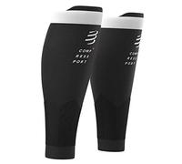 Compressport R2V2 - Manga de compresión para las pantorrillas - Protección muscular, rendimiento y recuperación para el deporte - Ultraligero y anti-fatiga - Correr, Ciclismo, Trail y Triatlón, Negro, T3