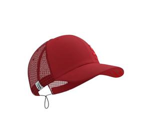 COMPRESSPORT Racing Trucker Cap Gorra Deportiva Ultraligera | Secado rápido, visera anti-sudor y solar, ajuste snapback, running, trail y deportes de verano