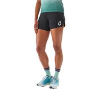Compressport - Ropa de senderismo mujer - Performance Short Black F para Mujer - Talla M - Negro Negro M