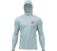 Compressport - Ropa para trail running - Hurricane Waterproof 10/10 Jacket Grey Dawn - Talla XL - Gris Gris XL
