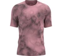 Compressport - Ropa para trail running - Performance SS Tshirt M Eat My Dust! Zephyr Tie Dye - Talla S - Rosa Rosa S