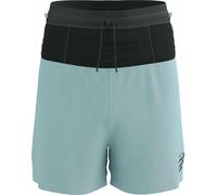 Compressport - Ropa para trail running - Trail Racing Overshort M Ether - Talla L - Azul Azul L
