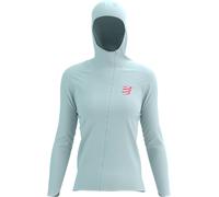 Compressport - Ropa trail running mujer - Hurricane Waterproof 10/10 Jacket W Grey Dawn para Mujer - Talla S - Gris Gris S