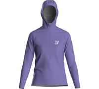 Compressport - Ropa trail running mujer - Hurricane Waterproof Jacket W Aster Purple - Talla S - Púrpura Púrpura S