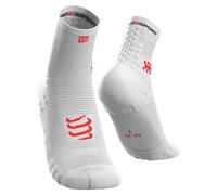 Compressport Running Socks - Pro Racing Socks V3 Run High - Prevención de ampollas - Amortiguación y transpirabilidad - Correr y triatlón - Para entrenamiento y competición - Ligeros