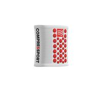 COMPRESSPORT Sweatbands 3d.dots, Soldador Unisex Adulto, Blanco/rojo, Talla Unica