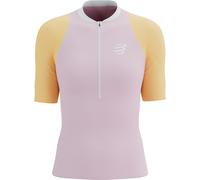 Compressport - Trail Racing Postural Ss Top Roseate/Orange F para Mujer de Silicona - Talla M M