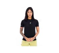 Compressport - Ropa trail running mujer - Trail Racing Ss Tshirt Black F para Mujer - Talla S - Negro Negro S
