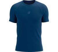 Camiseta Compressport Trail Racing manga corta azul oscuro - XL