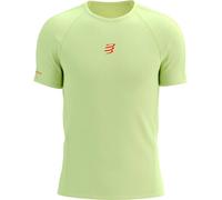 Camiseta de trail compressport trail racing ss hombre amarillo L