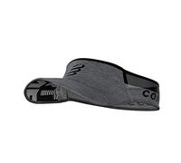 Compressport - Visera para Correr Negra - Visor Ultralight - Ultraligero y Altamente ventilado - Fibras de Secado rápido