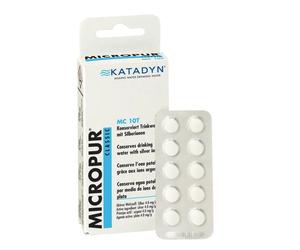 Comprimidos purificadores de agua Katadyn Micropur Classic - MC 10 T