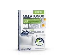 Dietmed Melatonox Rapid – Melatonina y manzanilla – 30 comprimidos bucodispersables