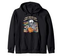 Compro libros como si hubiera una secuela de la vida Lectura divertida Sudadera con Capucha