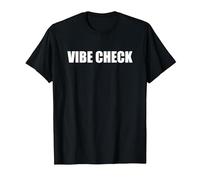 Comprobación de Vibraciones Camiseta, Hombre, Negro, 3XL