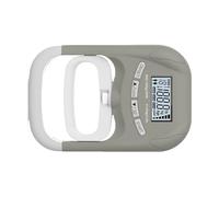 Comprobador de agarre - dinamómetro de mango de 19,5 x 13 cm, pantalla digital con batería, herramienta de medición eléctrica de 396 libras, herramienta de medición de agarre de 180 kg para