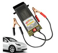 Comprobador de batería de 12 V, probador de batería de coche, probador de alternador automotriz 12 V, controlador de baterías para automóviles con capacidad de carga de 1000 CCA para barcos para