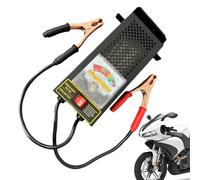 Comprobador de batería de coche, dispositivo de diagnóstico de 12 V para trabajos pesados y cargas elevadas, comprobador de batería de coche, para cortacésped, camiones, caravanas, motocicletas, quads