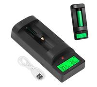 Comprobador de Batería de Litio, Probador de Voltaje de Batería, Pantalla LCD Digital, Medidor de Resistencia Interna, Medidor de Voltaje de (Anfitrión + cable de carga)