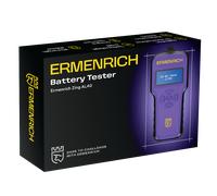 Comprobador de batería Ermenrich Zing AL40 Violeta 24x17x5 cm.