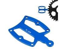 Comprobador de bicicletas de metal: dispositivo de prueba de piñones de 7,1 g, indicador de prevención de saltos de cadena | Examen de monitoreo de calibración de detección de desgaste de placa de tra