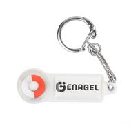 Comprobador de bobinas magnéticas, probador de rotación y detector de corriente alterna para bombas de circulación, herramienta de bobina magnética para detectar campos de CA (rojo)