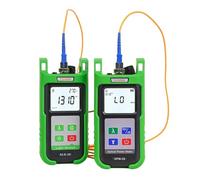 Comprobador de cables de fibra óptica, Optic Power Meter KPM-35 FTTH Fiber Cable Tester And Singlemode Fiber Optical Light Source KLS-35 1310/1550nm Gran estabilidad(KPM35A with KLS-35)