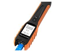 Comprobador de cables de fibra óptica, V Batería Recargable MINI OPM Ciclismo Medidor De Potencia De Fibra Óptica PON Puntero De Alta Potencia De Precisión FC/SC/ST Herramientas De Prueba De Cable Gra