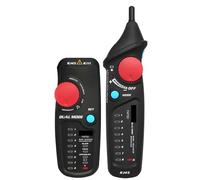 Comprobador de cables de red, Rastreador de cables red, comprobador, RJ45, RJ11, tóner telefónico, detector trazadores LAN Ethernet, buscador líneas