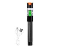 Comprobador de cables fibra óptica VFL recargable 15/30/50 MW (opcional) Localizador visual fallas con batería litio(Rechargeable 30MW)