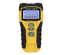 Comprobador de cables, LAN Scout Jr. 2, probador de cable Ethernet para cables CAT 5e, CAT 6/6A con conexiones RJ45 Klein Tools VDV526-200