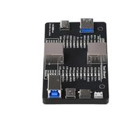 Comprobador de cables portátil USB 3.0 USB 3.2 tipo C para cables Microed B y de impresora, dispositivo de prueba de continuidad, probador USB a C