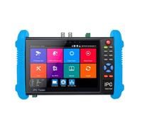 Comprobador de cables, Probador de CCTV básico IPC9800 Plus con pantalla táctil 7 pulgadas y dos puertos LAN 1000 M, 7500 mAh,para el hogar