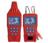 Comprobador de cables subterráneos Rastreador de cables antiinterferencias Localizador de cables de alta y baja tensión Tubería subterránea(U630TX640RX-Red)