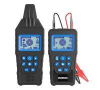 Comprobador de cables subterráneos Rastreador de cables antiinterferencias Localizador de cables de alta y baja tensión Tubería subterránea(U630TX640RX-black)