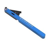 Comprobador de Cadena Bicicleta, Indicador de Desgaste de Aluminio de Alta Precisión, Herramienta Medidor Multifuncional para Cadenas MTB y Carretera, Accesorios de Mantenimiento Profesional, Azul