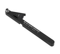 Comprobador de Cadena Bicicleta, Indicador de Desgaste de Aluminio de Alta Precisión, Herramienta Medidor Multifuncional para Cadenas MTB y Carretera, Accesorios de Mantenimiento Profesional, Negro