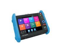 Comprobador de CCTV, Monitor De Pantalla Táctil IPS 7 Pulgadas, Probador CCTV IPC-9800CADHS Plus For HD-TVI HD-CVI AHD SDI Cámara IP 8MP TVI CVI Tester Para fibra óptica y cableado(9800ADH Plus)