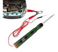Comprobador de circuito de coche - Detector de voltaje automotriz LED digital | Sonda de prueba eléctrica con buscador corto, protección contra sobrecarga, herramienta de diagnóstico para coche