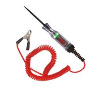 Comprobador de circuito de coche multifunción de 12 V con pantalla LED para pruebas eléctricas automotrices de 6 V a 24 V y herramientas de diagnóstico