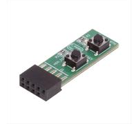 Comprobador de conmutación de placa base de 10 pines Adaptador de placa de conmutación