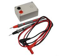 Comprobador de continuidad de 9 V con timbre fuerte y señal luminosa, comprobador de continuidad para cables PCB, práctico dispositivo de prueba para probar cables e interruptores, carcasa robusta de