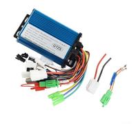 Comprobador de controlador de motor sin escobillas para vehículos eléctricos de 24 V/36 V/48 V/60 V/72 V y bicicletas eléctricas, detección de ángulo de fase (60°/120°), sensor de pasillo y (A)