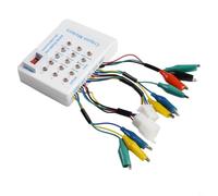 Comprobador de controlador de vehículo eléctrico Gdfnmogo para bicicletas eléctricas, detector de ángulo de fase de motor sin escobillas con sensor Hall y herramienta de diagnóstico de voltaje de la