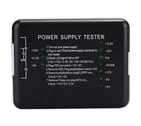 Comprobador de Fuente de Alimentación para Carcasa ATX de Computadoras, Probador Portátil de Alta Precisión con Indicador LED, Máquina para Diagnóstica de Potencia de Ordenadores