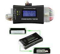 Comprobador de Fuentes de Alimentación para Ordenadores PC LCD 20/24 Pines 4 PSU para ATX, para BTX,para ITX,para SATA y HDD Comprobador Digital de Fuentes de Alimentación