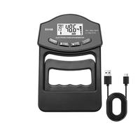 Comprobador de fuerza de agarre - 180 K Electronic Rechargeable Portable Digital Display Gauges | Sports Home Handgrip Testing | For School Workout Competition Outdoor And Others