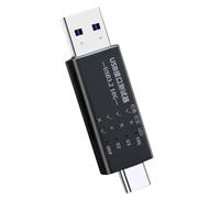 Comprobador de interfaz USB 3.2 de 10 Gbps, concentrador de control de calidad, prueba de voltaje, controlador gratuito
