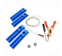 Comprobador de inyectores de combustible y herramienta limpiadora - Kit de diagnóstico de motor automático de 12 V con protección contra cortocircuitos para taller
